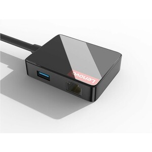 هاب 4 پورت یواس‌بی لنوو Lenovo LP0803 Multifunctional USB to USB 3.0 / 2* USB 2.0/ RJ45