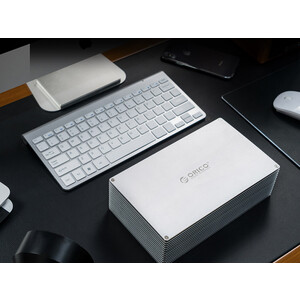 خرید محفظه هارد 2.5 اینچی اوریکو ORICO-DY252U3 2.5 inch 2 Bay USB3.0 Hollow Hard Drive Enclosure