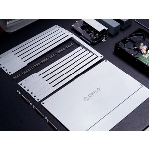 محفظه هارد 2.5 اینچی اوریکو ORICO-DY252U3 2.5 inch 2 Bay USB3.0 Hollow Hard Drive Enclosure