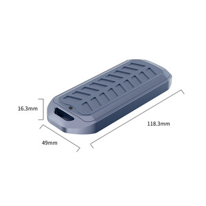 خرید باکس هارد M.2 SSD اوریکو ORICO-M2V02-C4 NVMe USB4.0 SSD Enclosure