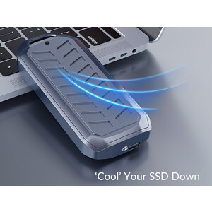 خرید باکس هارد M.2 SSD اوریکو ORICO-M2V02-C4 NVMe USB4.0 SSD Enclosure