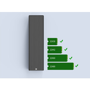 خرید باکس هارد درایو M.2 NVMe اوریکو ORICO-M2PF-C3 M.2 NGFF SSD Enclosure