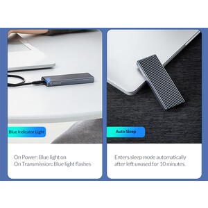 کیفیت باکس هارد درایو M.2 NVMe اوریکو ORICO-M2PAC3-G20 USB3.2 20Gbps M.2 NVMe SSD Enclosure