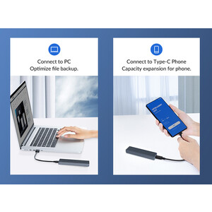 فروش باکس هارد M.2 SSD اوریکو ORICO-M2PJM-C3 M.2 SSD Enclosure