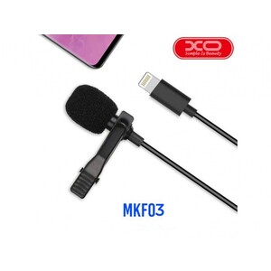 میکروفون لایتنینگ ایکس‌او XO Lavalier Microphone 2m MKF-03