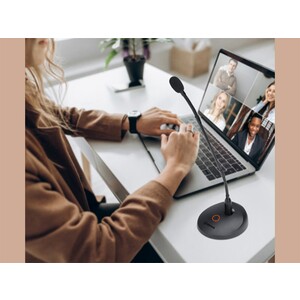 میکروفون رومیزی بویا BOYA BY-GM18CB Desktop Cardioid Gooseneck Microphone