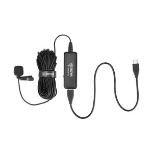 میکروفون با سیم یقه ای بویا BOYA BY-DM10 Microphone with Lightning and USB Type-A Cables