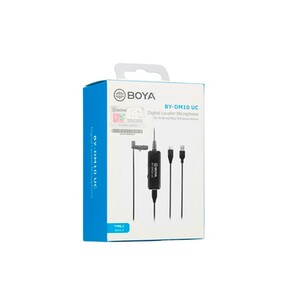 میکروفون با سیم یقه ای بویا BOYA BY-DM10 Microphone with Lightning and USB Type-A Cables