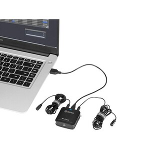 میکروفن یقه‌ای بویا BOYA BY-DM20 2-Person Recording Kit with Lavalier