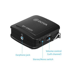 میکروفن یقه‌ای بویا BOYA BY-DM20 2-Person Recording Kit with Lavalier