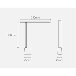 چراغ مطالعه رومیزی قابل شارژ بیسوس Baseus Smart Eye Folding Rechargeable Desk Lamp