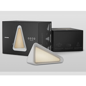 بهترین چراغ مطالعه رومیزی مثلثی Gravity Flip Sensor Lamp Reading Light USB Rechargeable Triangle Cordless Desk Lamp