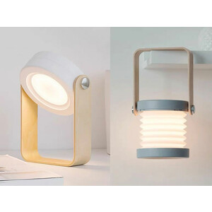 چراغ رومیزی شارژی چند کاره تاشو قابل حمل Creative folding lantern lamp rechargeable