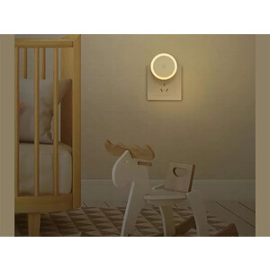 بهترین چراغ هوشمند شیائومی دارای سنسور تشخیص نور Xiaomi Mijia Plug-in Wall Mini LED Night Light MJYD04YL