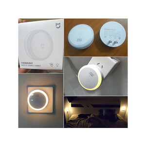 قیمت چراغ هوشمند شیائومی دارای سنسور تشخیص نور Xiaomi Mijia Plug-in Wall Mini LED Night Light MJYD04YL