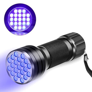 چراغ قوه UV مدل LED Scorpion Flashlight باتری خور