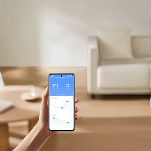 نصب دماسنج و زطوبت سنج روی اپلیکیشن موبایل