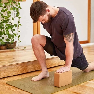 قیمت آجر یوگا چوب پنبه ای گلدن استار