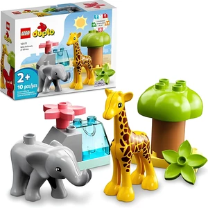 لگو سری LEGO DUPLO مدل 10971 Wild Animals of Africa با 10 قطعه
