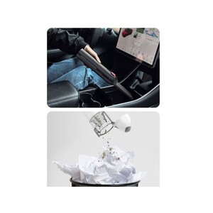 جارو شارژی گرین Green Car Vacuum Cleaner 100mL 65W