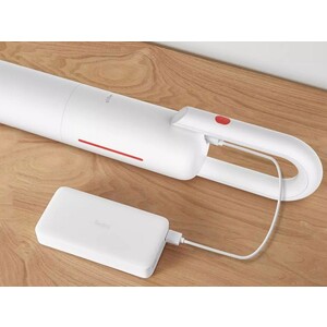 جارو دستی بیسیم دیرما Deerma VC01 Wireless Vacuum Cleaner قابلیت شارژ با پاوربانک