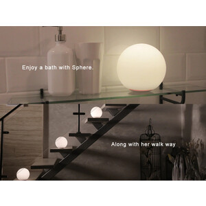 لامپ هوشمند ضدآب مایپو Mipow BTL301W PlayBulb Sphere Bluetooth LED Bulb
