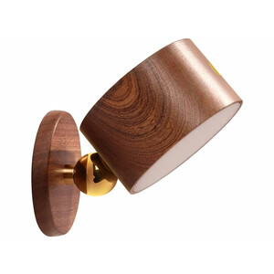 چراغ دیواری چوبی با قابلیت چرخش NO-HB013 Wooden Wall Lamp USB Rechargeable Night Light Touch Dimming Magnetic 360 ° Rotate