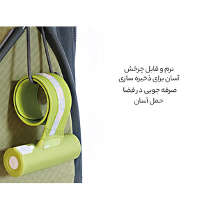 قیمت چراغ مسافرتی تاشو شارژی تنظیم چند زاویه WYNK Rechargeable Folding LED Table Lamp Travel Lights, Multi-Angle Adjustment