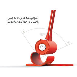 کیفیت چراغ مسافرتی تاشو شارژی تنظیم چند زاویه WYNK Rechargeable Folding LED Table Lamp Travel Lights, Multi-Angle Adjustment