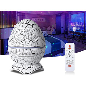 پروژکتور ستاره نور شب مدل تخم دایناسور Dinosaur Egg Galaxy Projector Starry Night Light