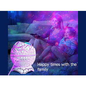 کیفیت پروژکتور ستاره نور شب مدل تخم دایناسور Dinosaur Egg Galaxy Projector Starry Night Light