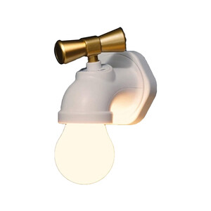 قیمت چراغ مدل شیر آب Vintage Retro Style USB Rechargeable Smart Voice Control Faucet Tap Lamp LED Night Light