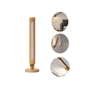 بهترین چراغ دیواری ال ای دی چوبی قابل چرخش 360 درجه360 Degree Rotatable Wooden LED Wall Lamp
