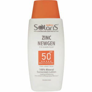 ضد آفتاب فیزیکال زینک نیوژن  ARDENE SOLARIES Zinc NEWGEN +SPF50