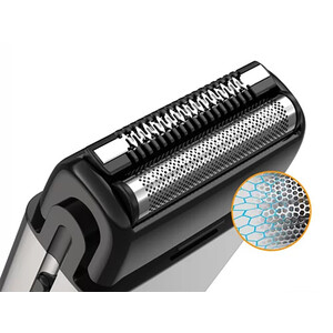 کیفیت ریش تراش شارژی  دوقلوی رفت و برگشتی ایکس او Razor XO CF8 Reciprocating Twin Head Shaver 20170343