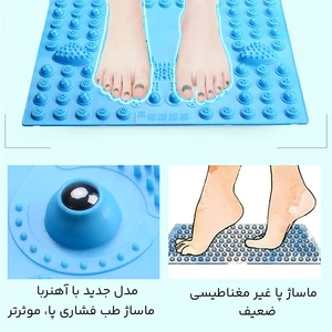 خرید پد ماساژ پا مدل سنگ دار