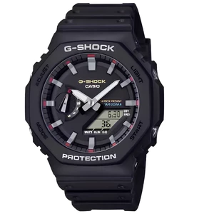 ساعت مچی مردانه کاسیو G-SHOCK مدل GA-2100RL-1ADR با قاب هشت ضلعی