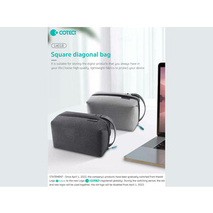 کیف دوشی لوازم جانبی مکعبی شکل کوتتسی COTECi square disgonal bag 14018