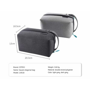 کیف دوشی لوازم جانبی مکعبی شکل کوتتسی COTECi square disgonal bag 14018