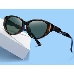 خرید عینک آفتابی پولاریزه زنانه karen bazaar B8223 personalized cat-eye frame TR polarized sunglasses for women