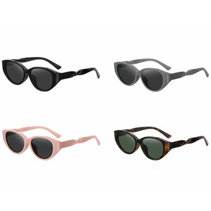 فروش عینک آفتابی پولاریزه زنانه karen bazaar B8223 personalized cat-eye frame TR polarized sunglasses for women