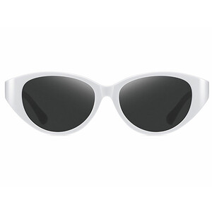 خرید عینک دودی پولاریزه زنانه karen bazaar B8223 personalized cat-eye frame TR polarized sunglasses for women