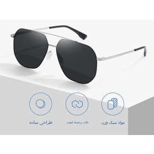 خرید عینک آفتابی مردانه karen bazaar LY2327 Men's sunglasses UV400