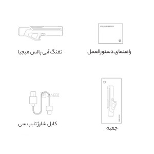 کیفیت تفنگ آبپاش شیائومی XIAOMI Mijia MJMCSQ1MS Pulse Water Gun Multiple firing Mode Large Capacity 9m range
