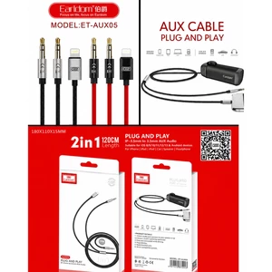 بهترین کابل تبدیل AUX و لایتنینگ ارلدام