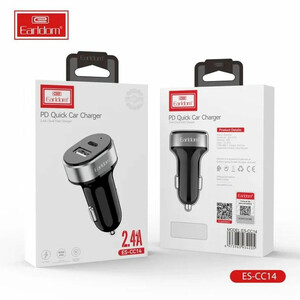 شارژر فندکی ارلدام Earldom  مدل ES-CC14 وات  36