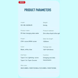 کابل دو سر تایپ سی ایکس او