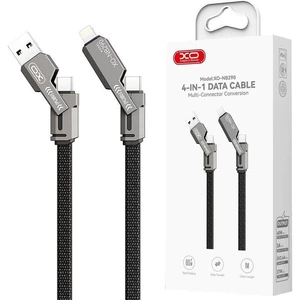 کابل شارژ 4 در 1 ایکس او مدل XO-NB290 توان 60W و طول 1m