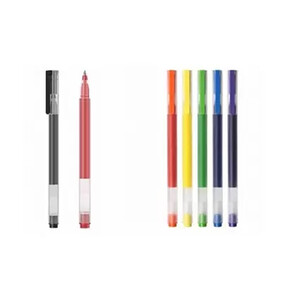 قیمت بسته 5 تایی خودکار شیائومی gel pens Xiaomi Mi mjzxb03wc jumbo Colourful pen