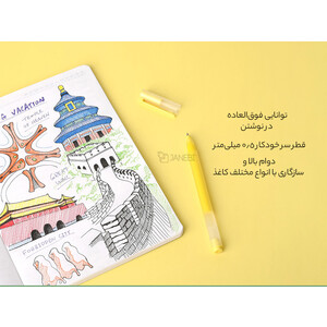خرید بسته 5 تایی خودکار شیائومی gel pens Xiaomi Mi mjzxb03wc jumbo Colourful pen